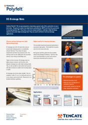 Technical Data Sheets - Geotextiles - TenCate Geosynthetics